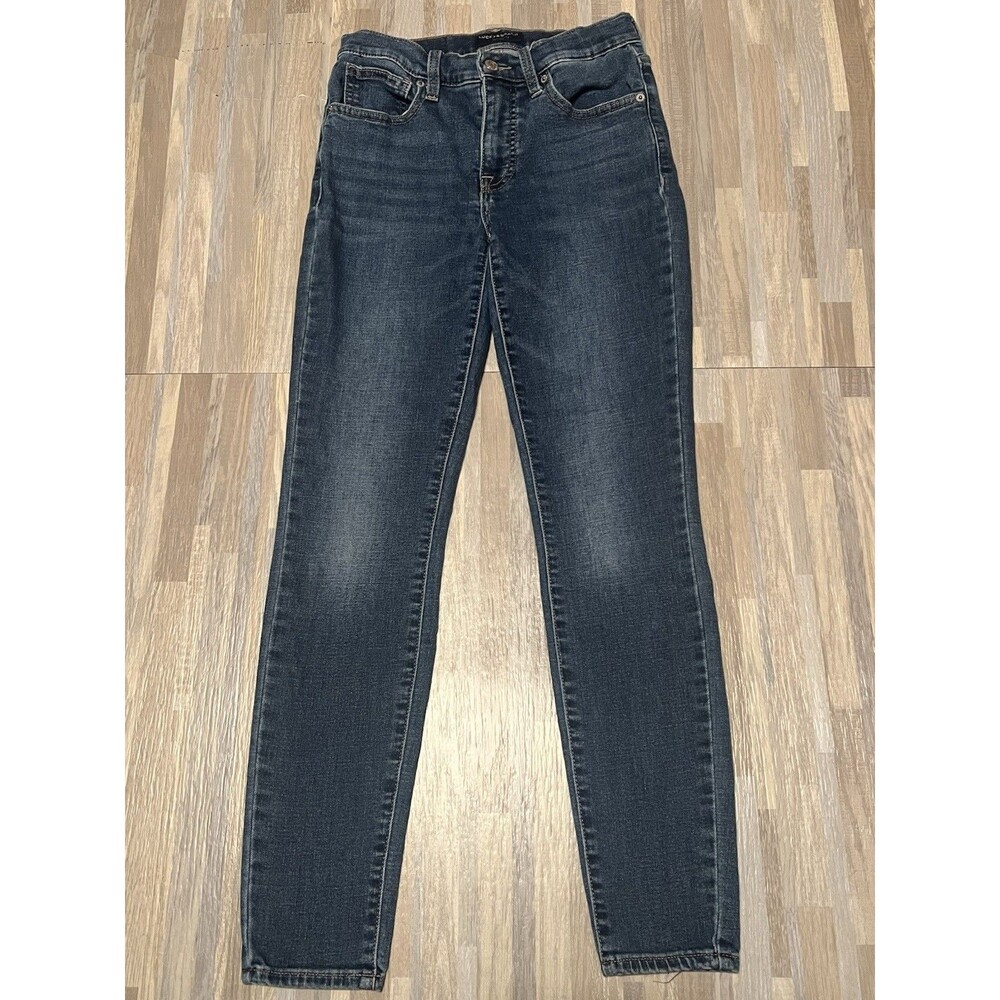 Lucky Brand Jeans Ava Skinny Mid Rise Dark Wash Woman’s Size 2/26 Reg